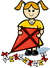 caring kids icon